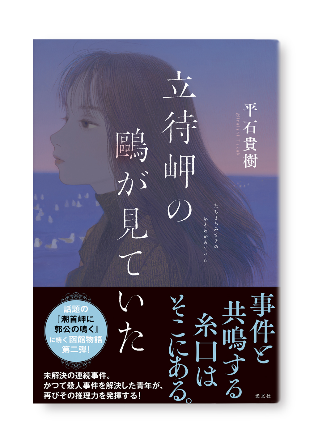 立待岬の鷗が見ていた